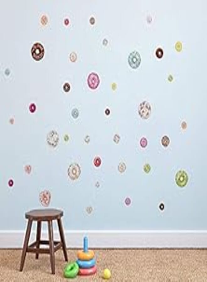 DIY Donuts Wall Sticker Art Decor Mural Removable Vinyl Home Room Office Decals