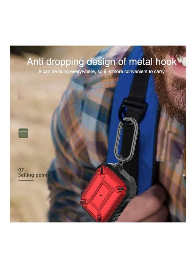 Shockproof Silicone Wireless Earphones Protective Case For Apple AirPods Pro Green - Image 5