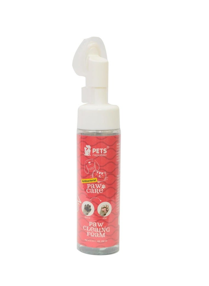 Pets Republic Anti Bacterial Paw Care Foam 250 ml