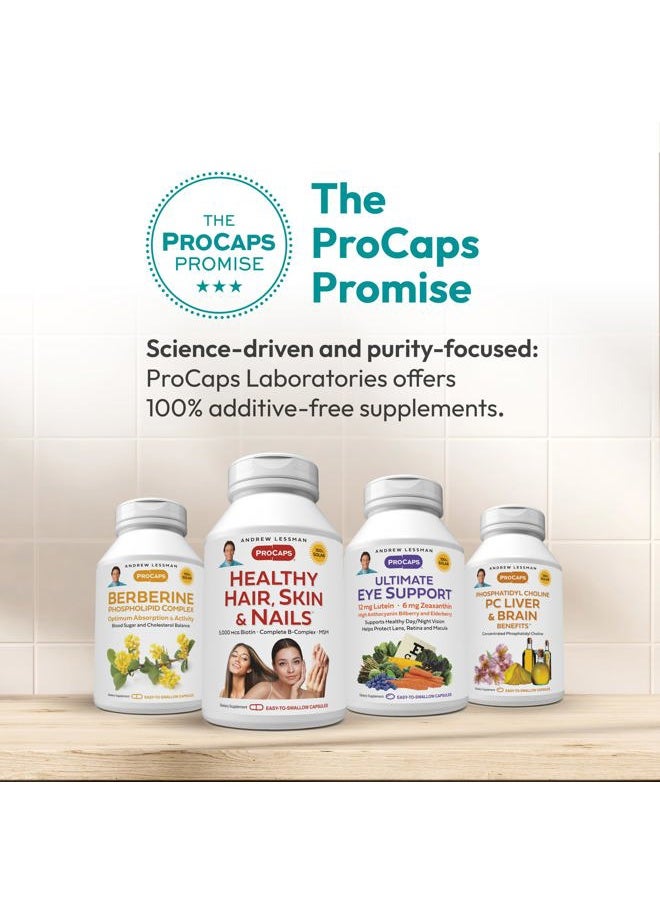 Andrew Lessman - Friendly Flora Probiotic 180 Capsules - 10 Billion CFU, Comprehensive Blend of Five Probiotic Strains, Powerful Immune and Digestive Support. Probiotics for Women or Men - Image 1