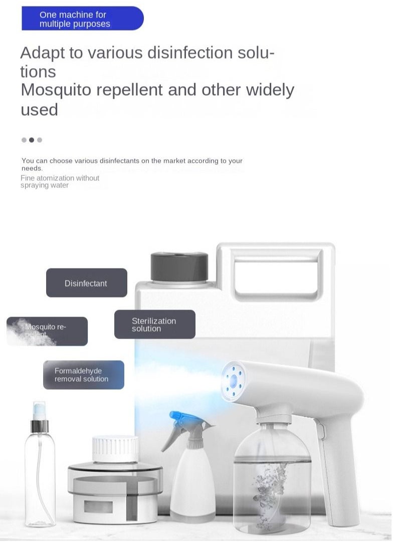 Rechargeable Handheld Spray Disinfectant Gun