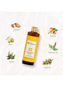 Pure Elements Almond Olive Daily Use Nourishing Hair Oil Natural Product Free From Mineral Oil, Silicone And Paraffin Oil - 180 Ml)  - Image 2