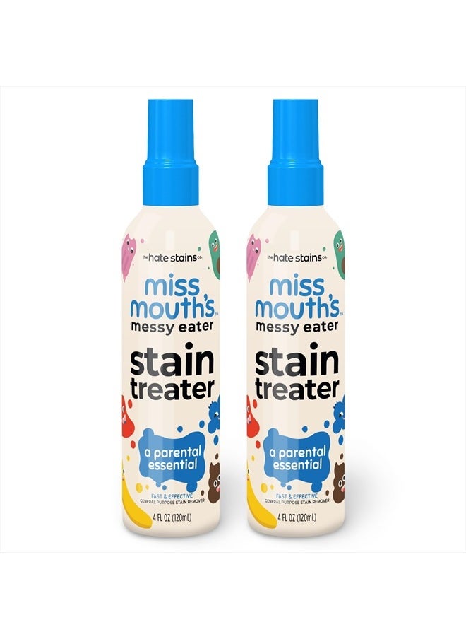 Miss Mouth's (Pack of 2) Miss Mouth's, Messy Eater, Stain Treater, 2x4oz  - Image 1