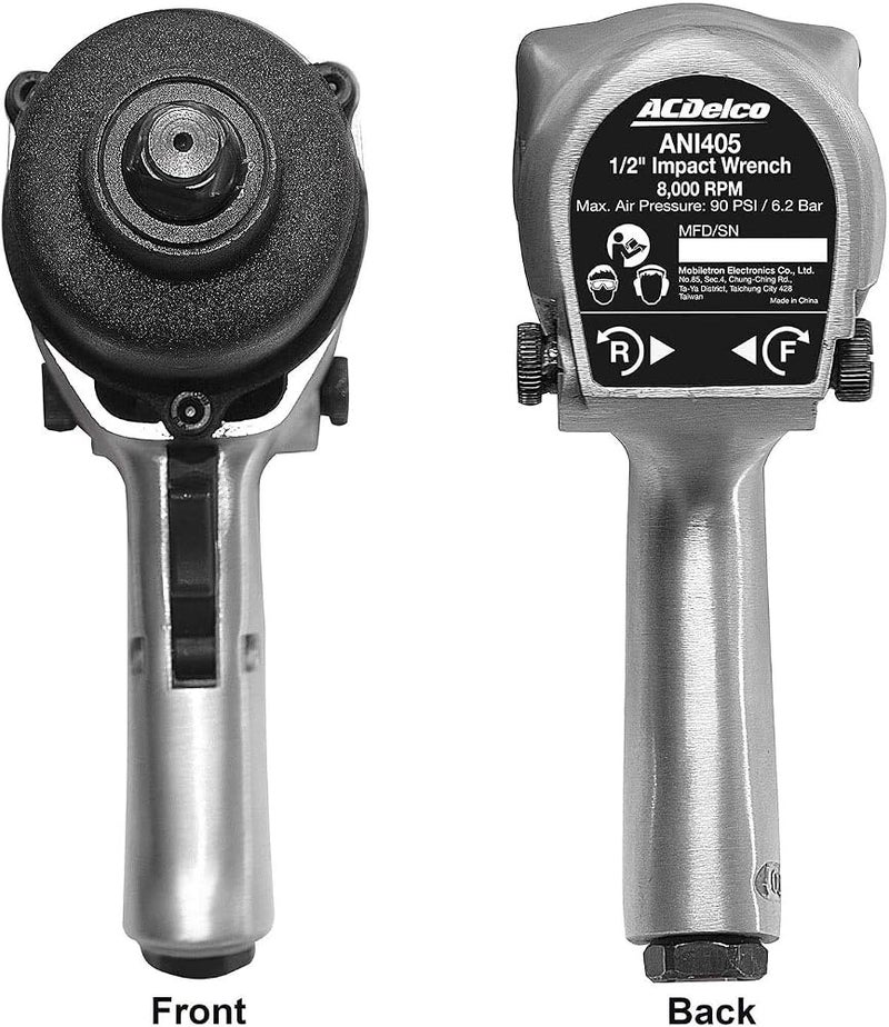 إيه سي ديلكو 1 ACDelco ANI405 1.3cm مفتاح صدمات هوائي، 150m-lbs، مطرقة مزدوجة - Image 3