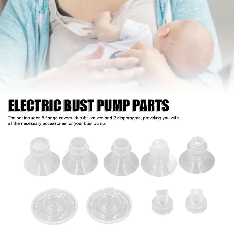 Silicone Duckbill Valve Diaphragm Replacement Set 13mm to 21mm for Electric Bust Pump - Image 4