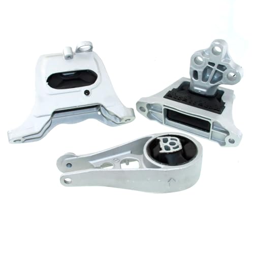 HLUCHY Engine Mounts & Automatic Transmission Mount 3Pcs Compatible with Chevrolet Equinox 1.5L L4 FWD 2018-2024, GMC Terrain 1.5L L4 FWD 2018-2024 Replace 84884383 84146942 84850079 - Image 1