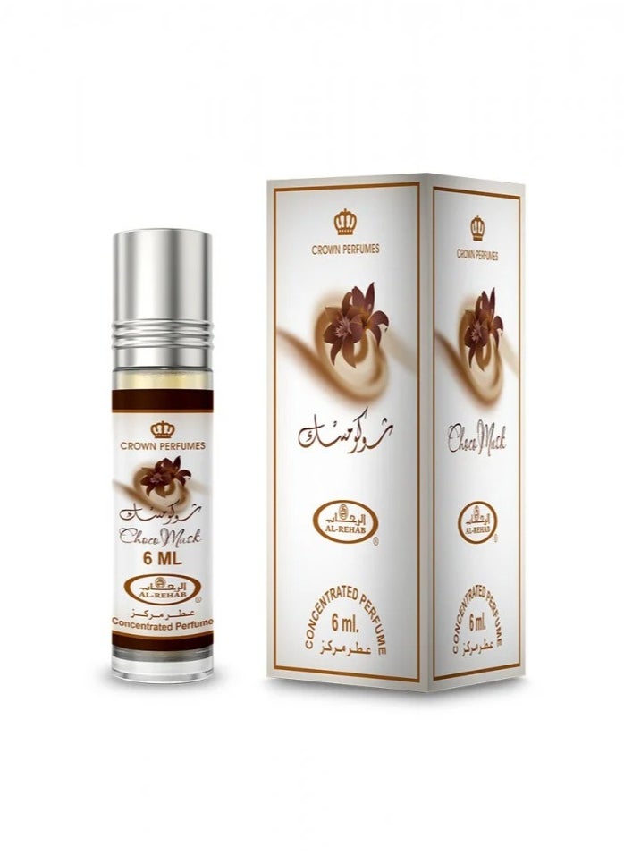Al Rehab Choco Musk Perfume Oil 6ml 