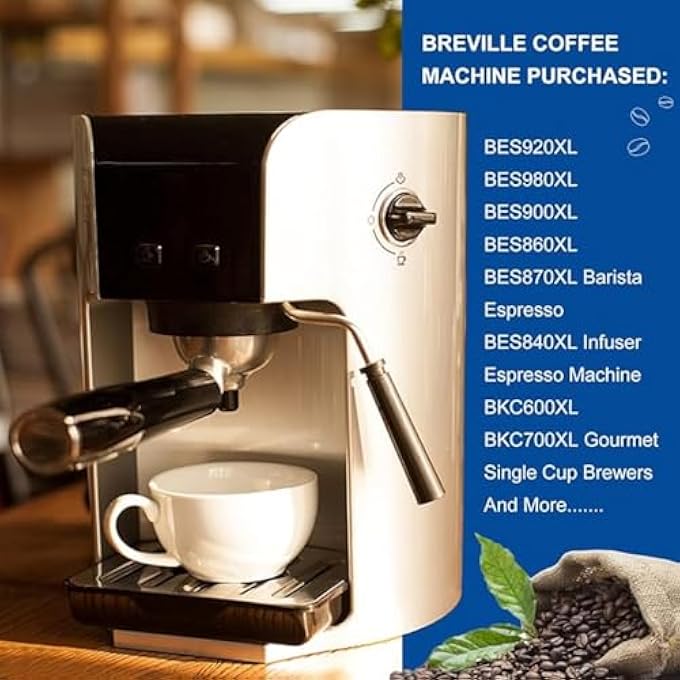 YelaJoy 4Pcs Coffee Machine Filter Replacement  Activated Carbon Water Filters Compatible With Espresso Makers - Image 3