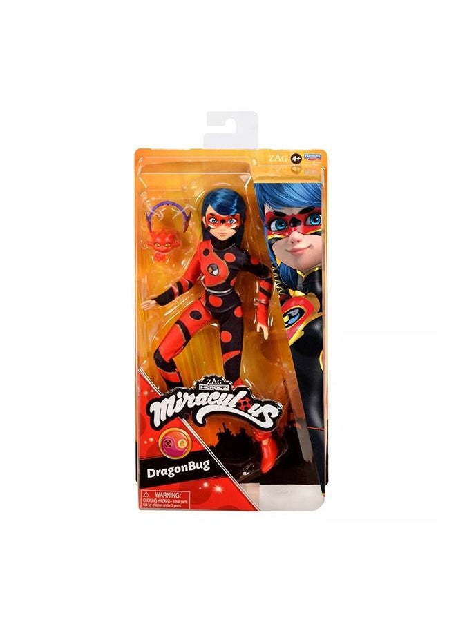 Miraculous - Miraculous Heroez Fashion Doll - Dragon Bug (Lady Bug) - Image 1