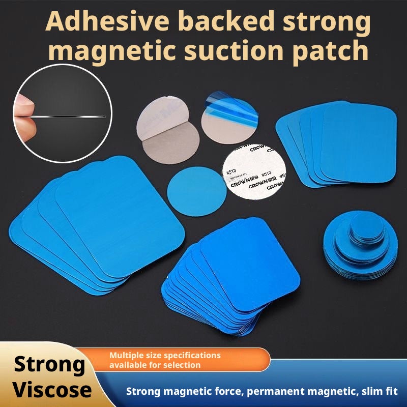 Adhesive Metal Magnetic Plate for Car Phone Holder - Image 1