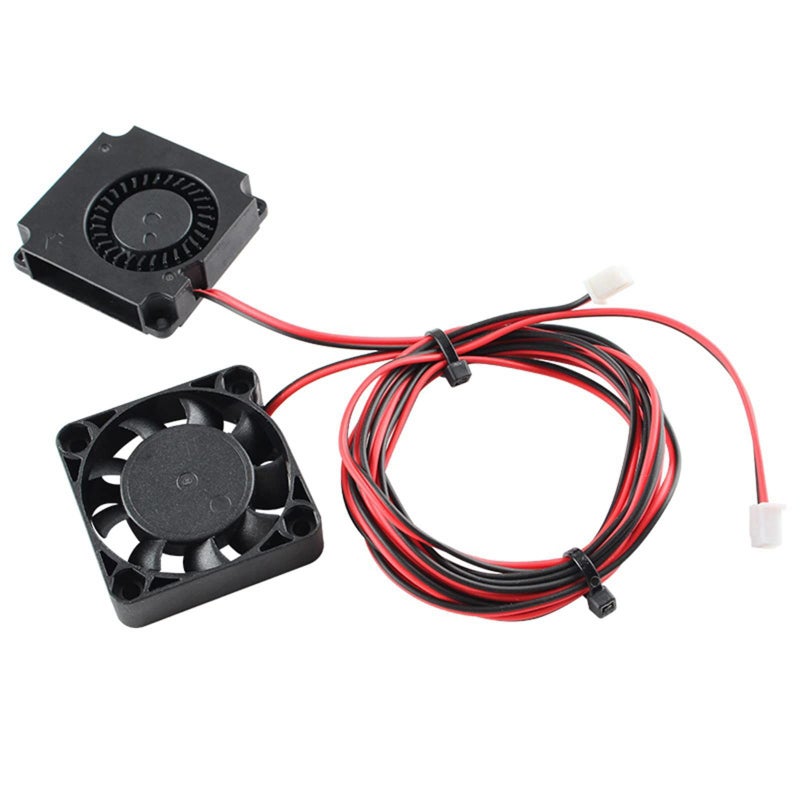 24V Extruder Hot End Cooling Fan for Creality Ender 3 3X 3D Printer 4010 2 Pcs - Image 2
