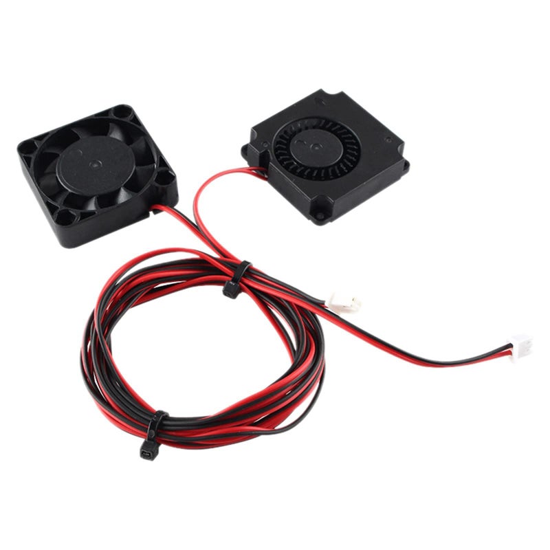 24V Extruder Hot End Cooling Fan for Creality Ender 3 3X 3D Printer 4010 2 Pcs - Image 3