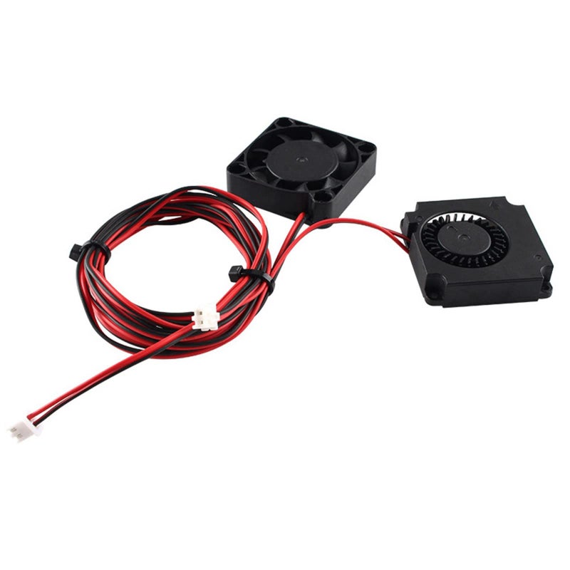 24V Extruder Hot End Cooling Fan for Creality Ender 3 3X 3D Printer 4010 2 Pcs - Image 5