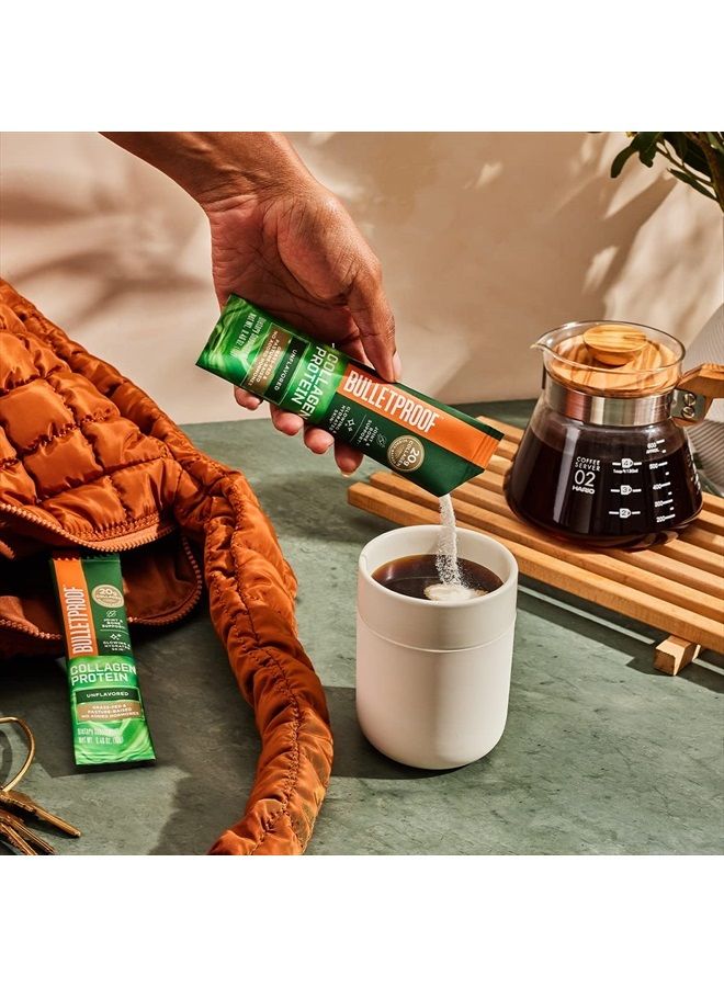 Bulletproof Unflavored Collagen Peptide Powder Packets, Pack of 15, Grass-Fed Collagen Peptides and Amino Acids for Healthy Skin, Bones and Joints - Image 4