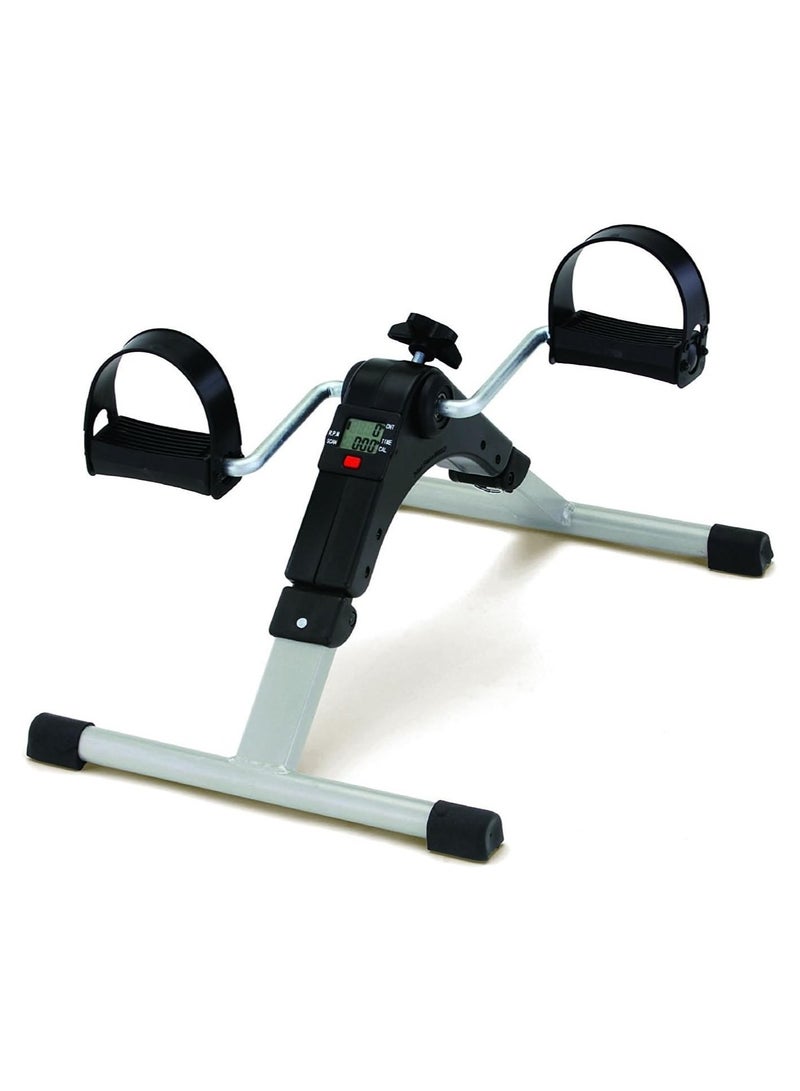 DubaiGallery Folding fitness pedal stepper exercise machine lcd display indoor cycling bike stepper with adjustable resistance for home office gym - Image 2