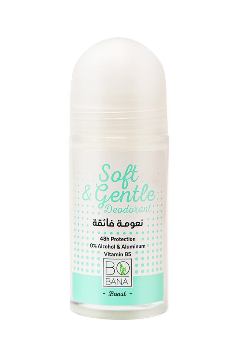 بوبانا مزيل لرائحة العرق نعومة فائقة، 50مل
