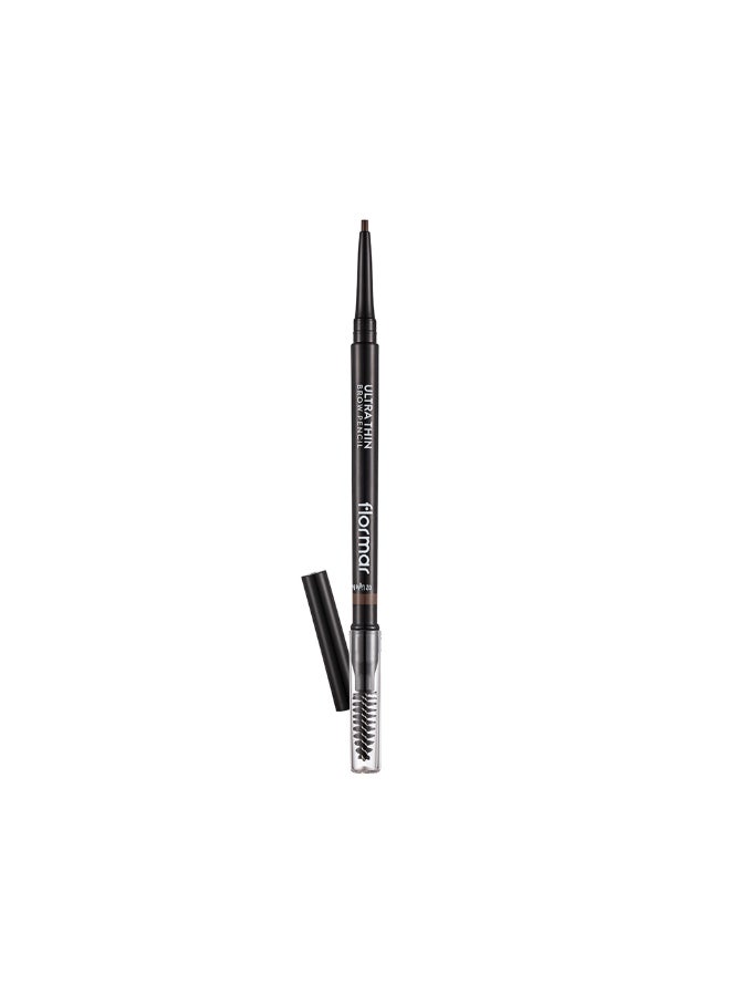 flormar Ultra Thin Brow Pencil 02 Light Brown - Image 1