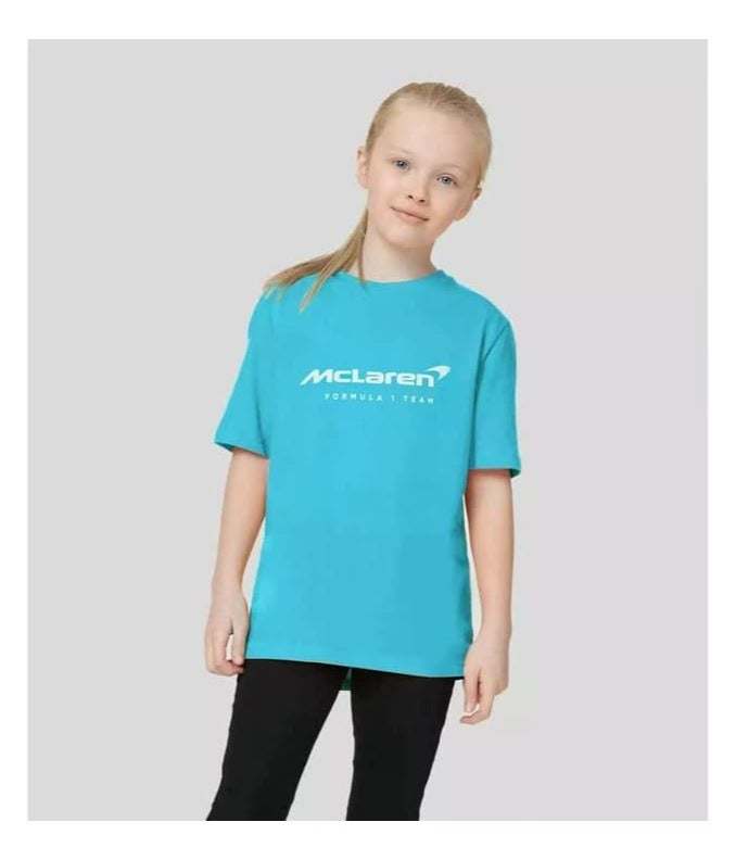 McLaren JUNIOR MIAMI NEON LOGO T-SHIRT - Image 3