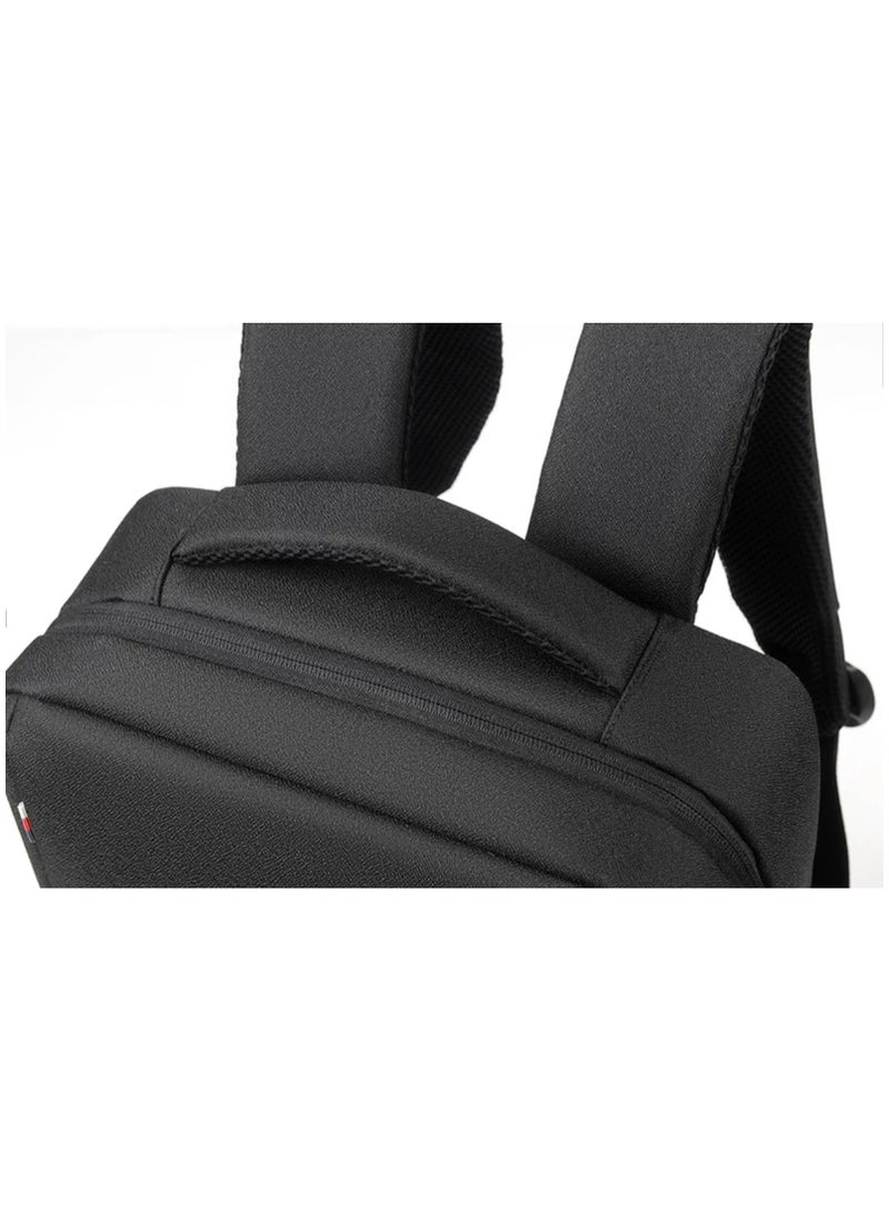 SamoDani Laptop Bag Backpack, 15.6 and 16 Inch, Business Office Work School College Travel, Men and Women, Ergonomic Design, Several Pockets (Grey) - Image 5