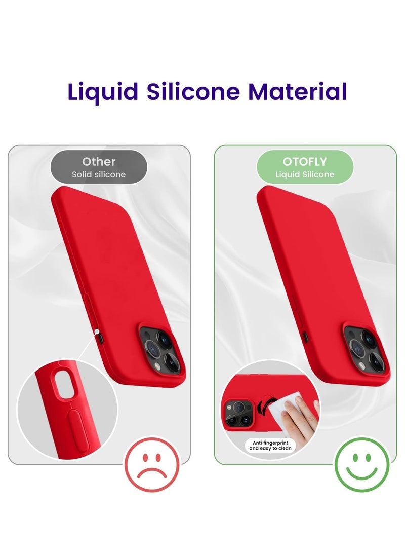 ELTRAZONE Silicone Protective Case Compatible with iPhone 14 Pro Max Soft Liquid Gel Rubber Cover Shockproof Bumper Anti-Scratch Anti-Fingerprint Anti-Drop Slim Cover for iPhone (for iPhone 14 Pro Max) - Image 4