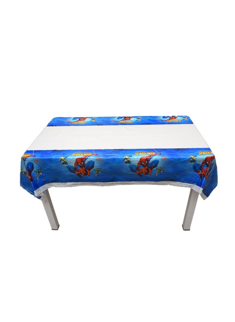 Beauenty Spiderman Theme Party Supplies for Kids,Spiderman Party Props Favor Table Decorations, Banner Paper Plates Napkins Cups Tablecloth Tableware Sports Set for 10 Guests,Party Decorations - Image 5