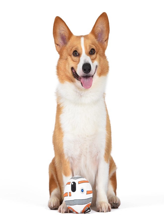 STAR WARS for Pets BB-8 Plush Squeaky Ball for Dogs| Toy for Dogs | Soft Fabric Squeaky Ball Dog Toys, Dog Chew Toys, Gifts for Fans, 4 Inch (FF19189) - Image 3