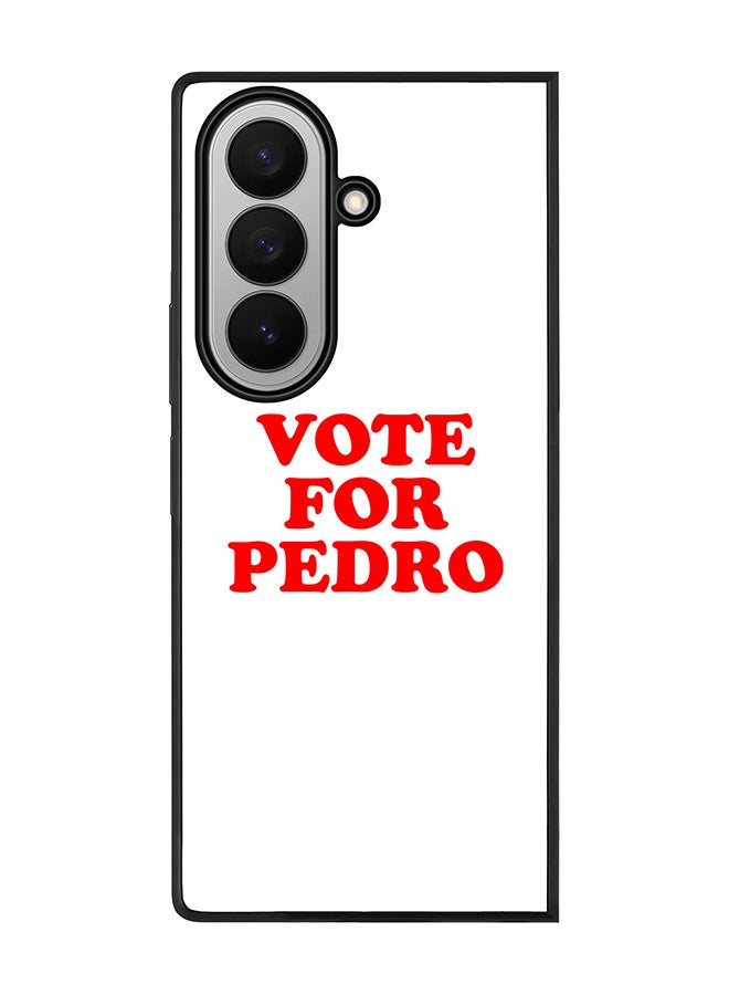 Stylizedd For Samsung Galaxy Z Fold7 Case,Slim fit Camera Protection, Shockproof Thin Phone cover  - Vote For Pedro