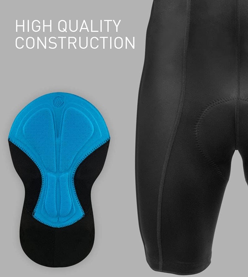 AERO|TECH|DESIGNS | Men's Top Shelf Cycling Bib Shorts | Mid Distance | Three Inseams | Made in USA - Image 5