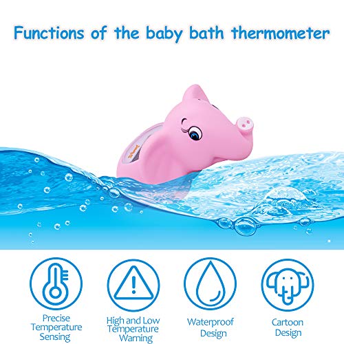 Doli Yearning Upgrade Baby Bath Thermometer|Kids' Bathroom Safety Product|Fahrenheit and Celsius|Baby Bath Floating Toys|Water Thermometer… - Image 2