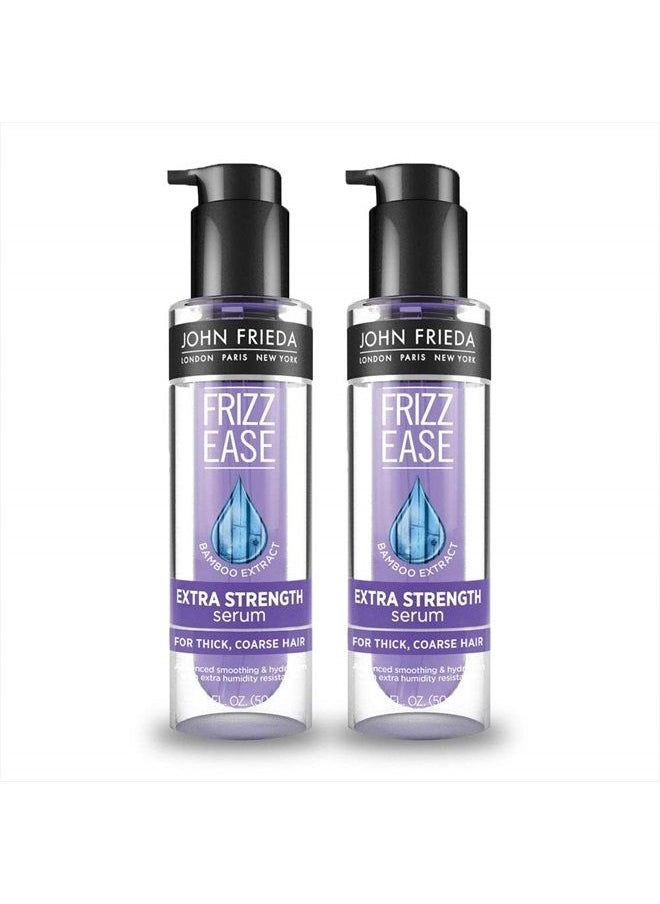 John Frieda - Frizz-Ease Extra Strength Hair Serum, 1.69 Fl Oz (Pack of 2) - Image 1