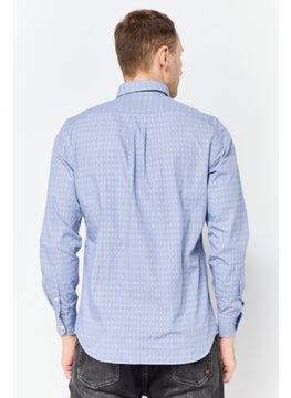 Harmont & Blaine Men Regular Fit Long Sleeve Stripe Casual Shirt, Multicolor  - Image 3