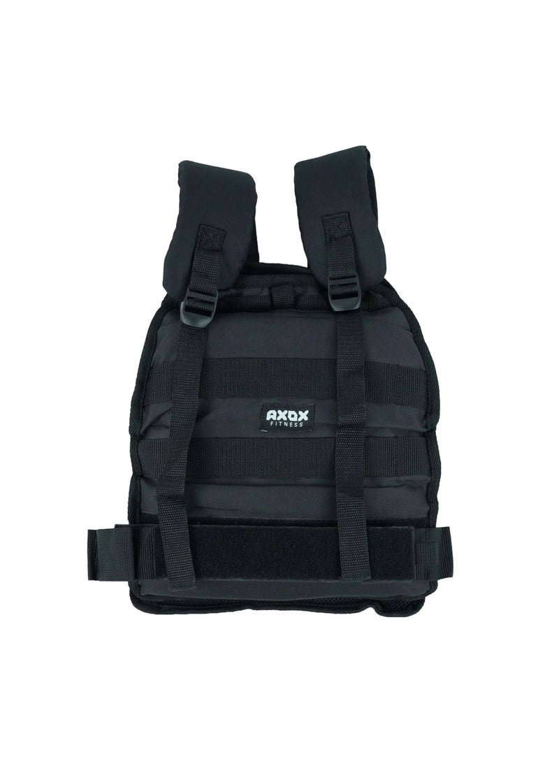 AXOX Fitness Adjsutable Weighted Vest | 10Kg  - Image 1