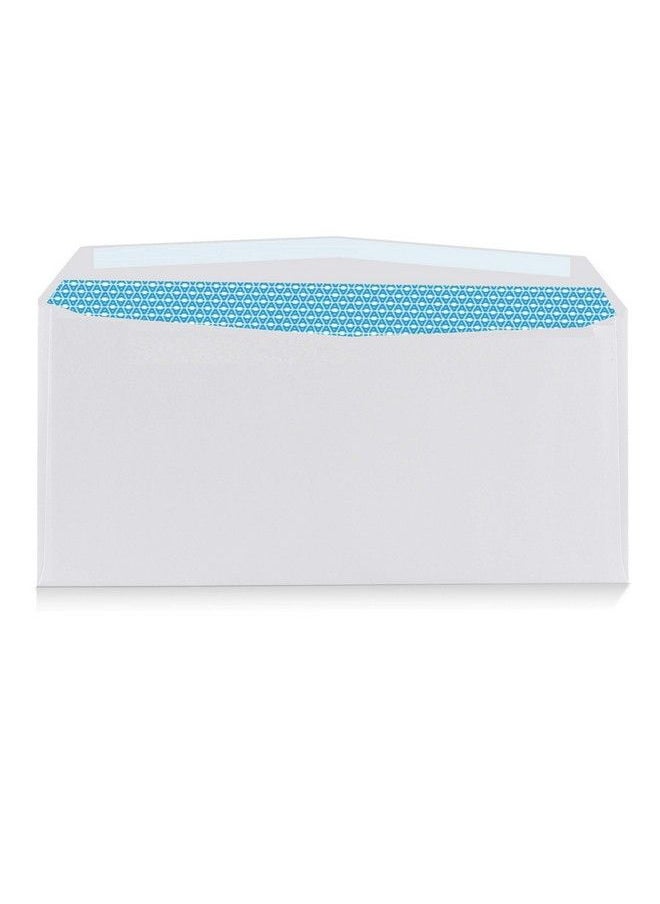 Aimoh 5009 Security White Envelopes Gummed Closure Premium Security Tint Pattern No Window Enveguard Size 37 8 X 87 8 Inches White 24 Lb 500 Count (30128)  - Image 4