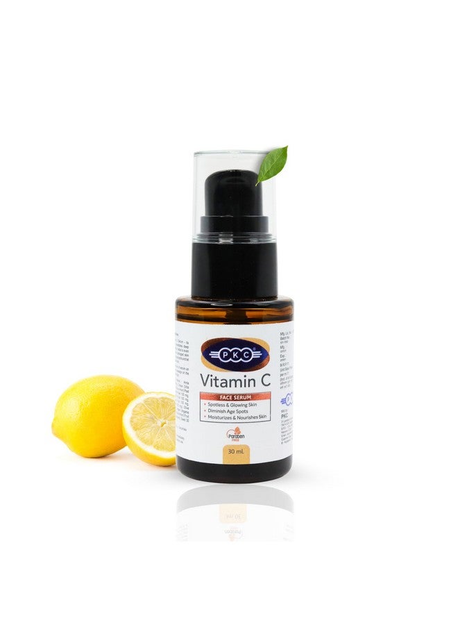 PKC 100% Natural Vitamin C Face Serum | Skin Glow | Dark Spot Lightning | Hydrate & Nourishment - Image 1