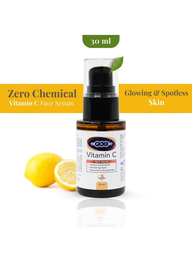 PKC 100% Natural Vitamin C Face Serum | Skin Glow | Dark Spot Lightning | Hydrate & Nourishment - Image 2