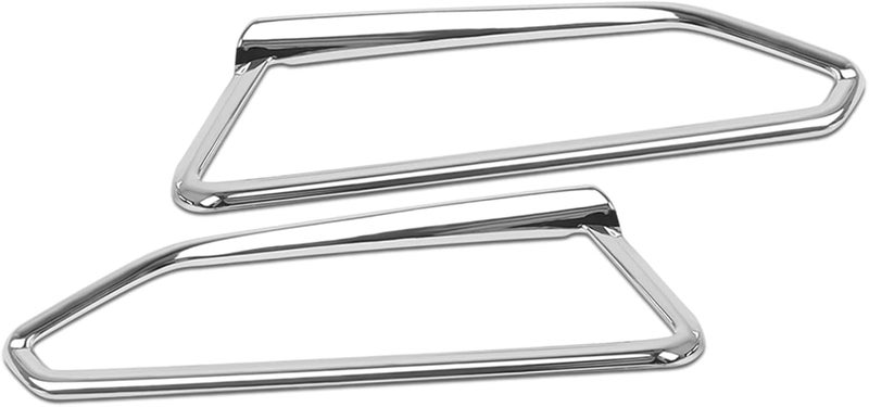 HAONEL Chrome Rearview Side Mirror Surround Trim for Honda Goldwing 1800 GL1800 (2018-2021) - Image 1