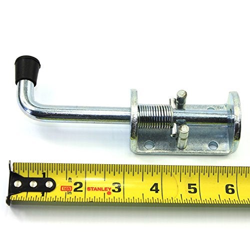 WorldPac (Pack of 4) 1/2" Spring Pin Latch Lock Assembly for Utility Trailer Gate - Heavy Duty - Image 2