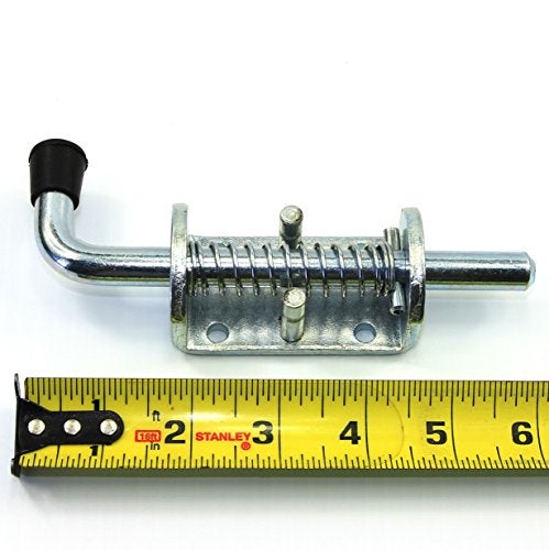 WorldPac (Pack of 4) 1/2" Spring Pin Latch Lock Assembly for Utility Trailer Gate - Heavy Duty - Image 4
