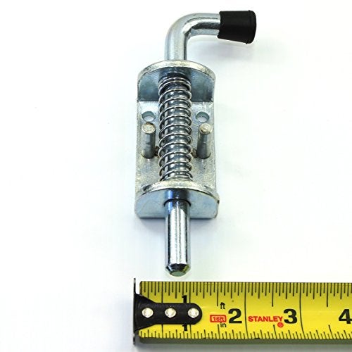 WorldPac (Pack of 4) 1/2" Spring Pin Latch Lock Assembly for Utility Trailer Gate - Heavy Duty - Image 3