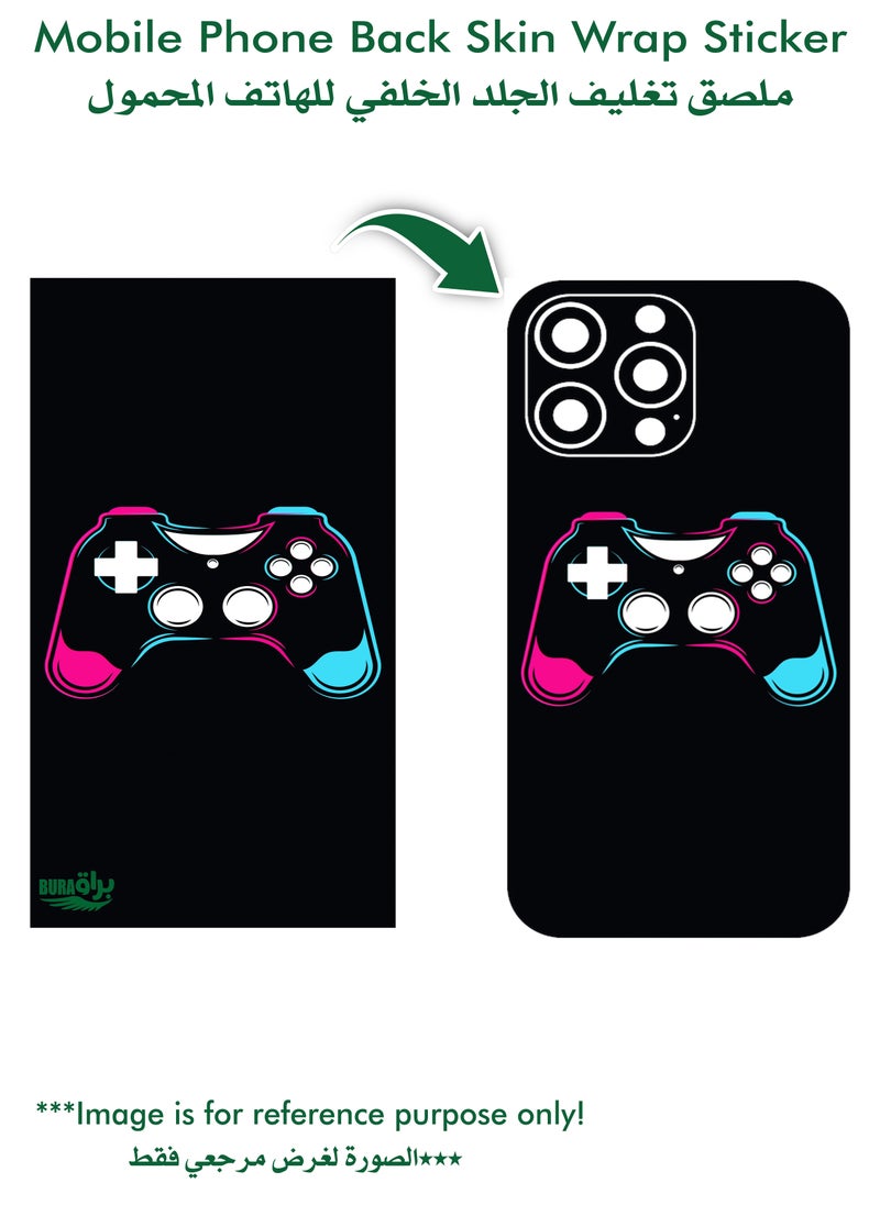 BURAQ - Infinix Hot 20 Pro Mobile Phone Back Skin Wrap Sticker - ( Not A Case Cover ) - Image 1