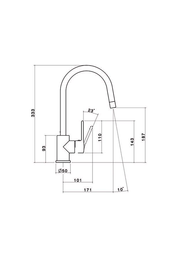 Frizone Sink faucet multi layer chrome coating MF03 - Image 2