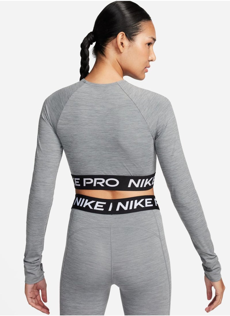 Nike Dri-Fit Pro 365 Crop T-Shirt  - Image 2