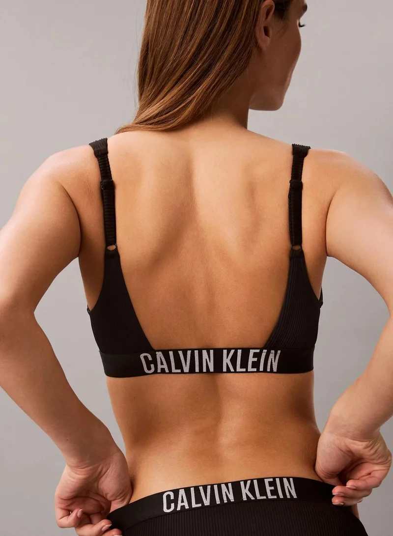 Calvin Klein Black Bralette Bikini Top - Intense Power for Women | Best Price UAE