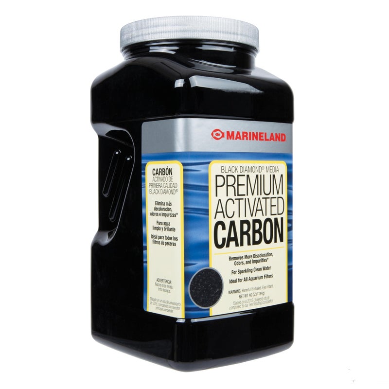 Marineland Black Diamond Premium Activated Carbon, Filter Media For Aquariums, 40 Ounces - Image 4