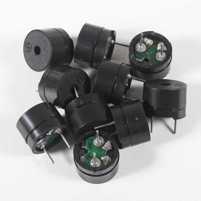 UMLIFE 20 قطعة 12085 جرس سالب 12MM85MM 42R مقاومة 3V 5V 9V 12V في الاستخدام الشائع مجموعة جرس بيزو مصغرة جرس نشط إنذار إلكتروني صوت مستمر طويل لأردوينو - Image 2