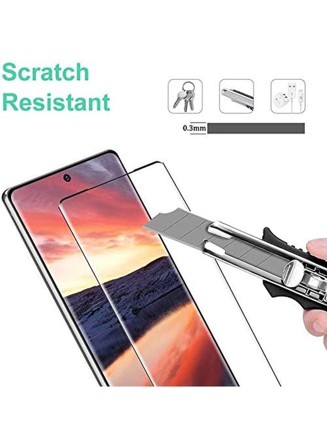 erorex For Samsung Galaxy Note 20 0.2Mm Screen Protector Include 2 Pack Samsung Note 20 Tempered Glass Plus 1 Pack Galaxy Note 20 Camera Lens Film Support Fingerprint Unlock For And Note 20 Film And Lens  - Image 3