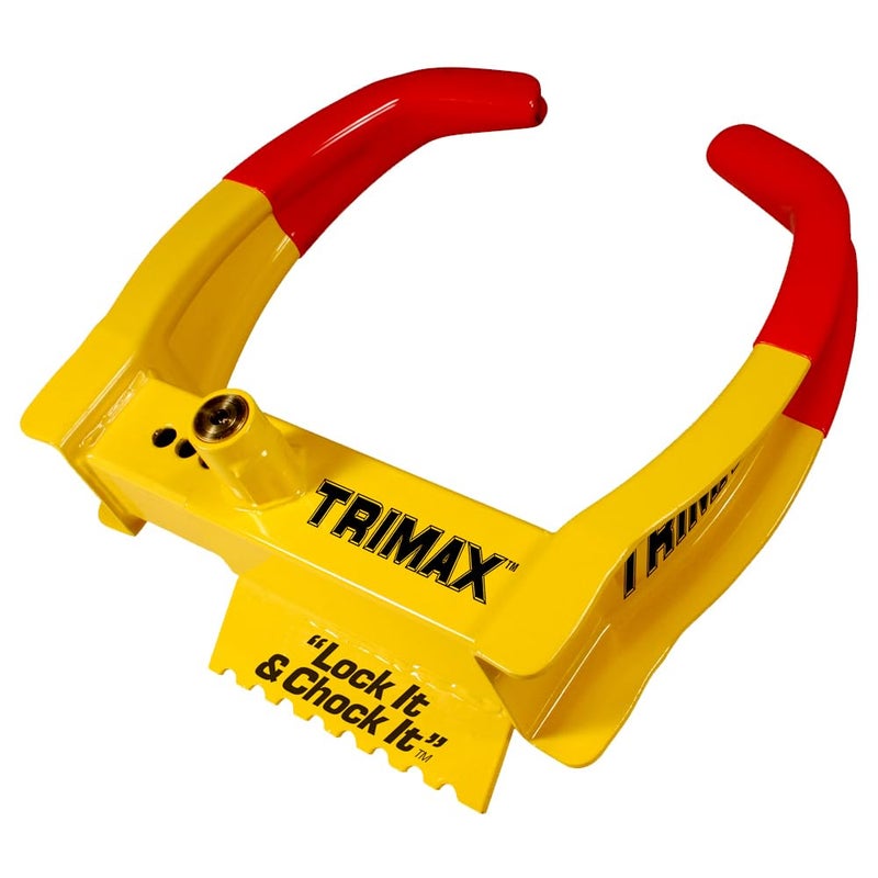 TRIMAX TCL65 - Trailer Wheel Lock - Fits 6"-10.5" Tires - Wheel Boot Lock for Trailer, Car, Truck, Boat, ATV, Camper, and More - Image 1