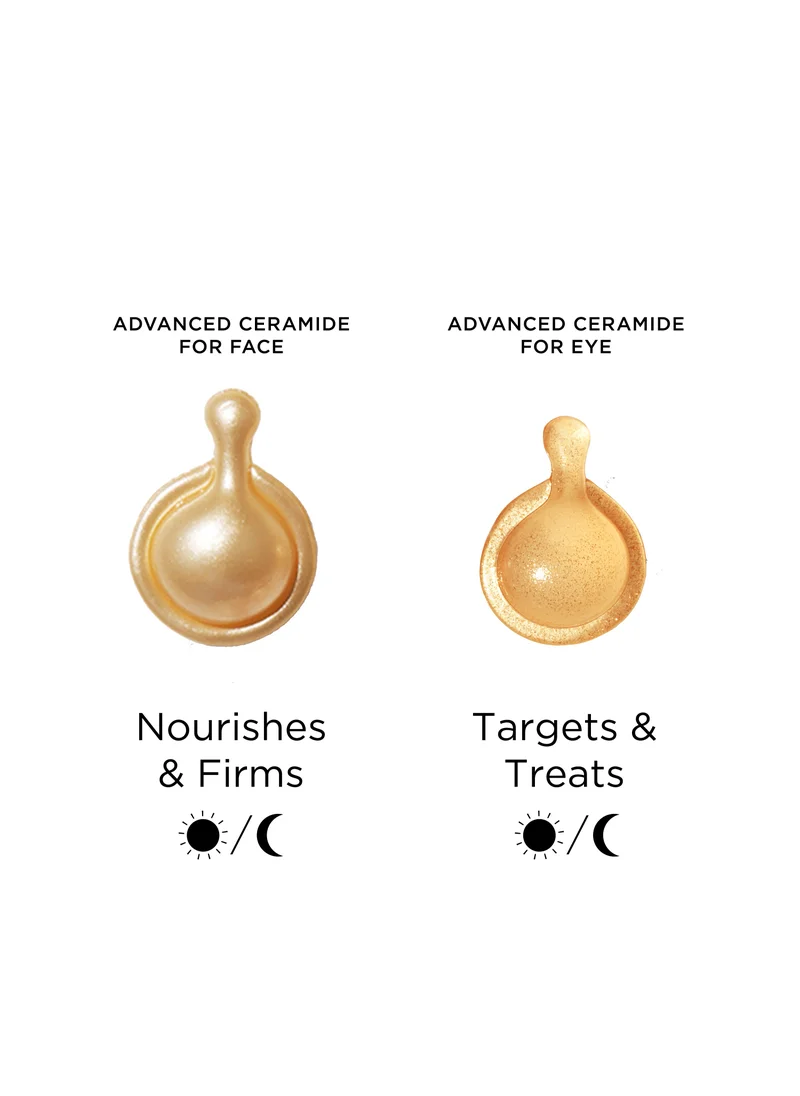 اليزابيث اردن Elizabeth Arden Travel Exclusive Face And Eye Duo Advanced Ceramide Capsules Serum