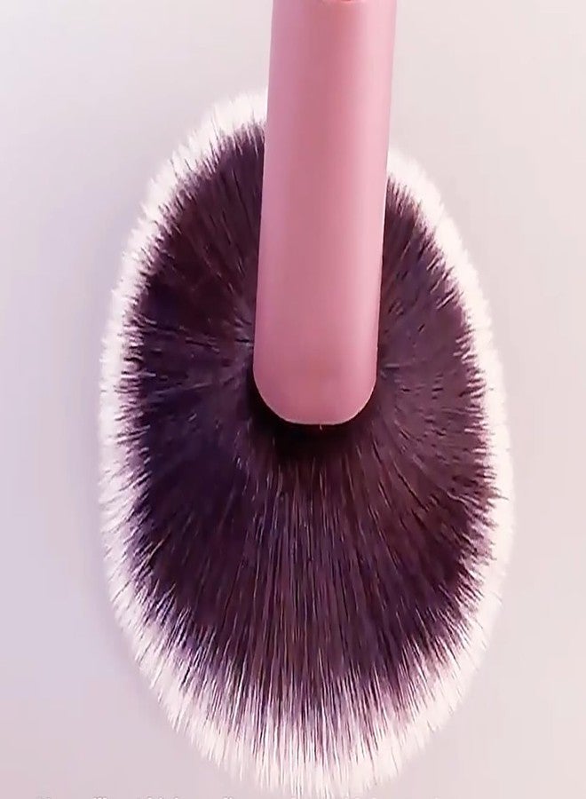 10-Pieces Makeup Brush Set with beautiful Carry Case - Your Complete Beauty Kit on the Go! - Image 5