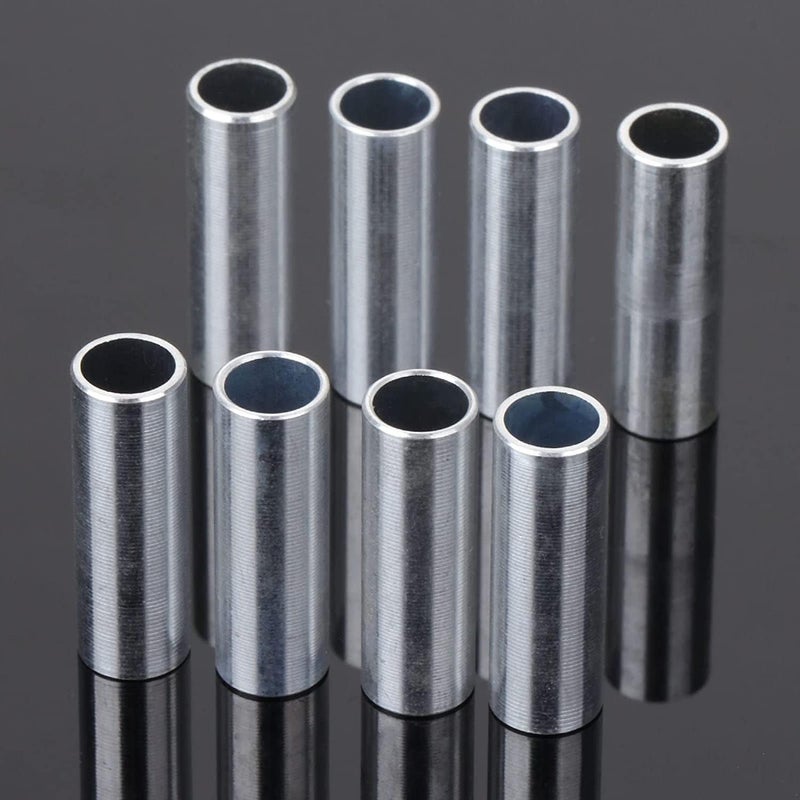 MUXSAM 8pcs Silver Aluminum Adult Inline Roller Skate Shoes Spacer for 6mm Screws - Image 4